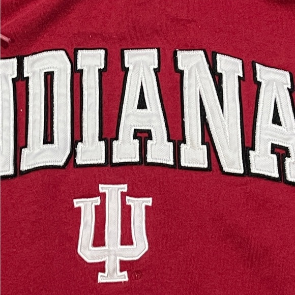 University of Indiana Hoosiers NCAA College Hoodie Stitched Sweatshirt - Picture 3 of 5